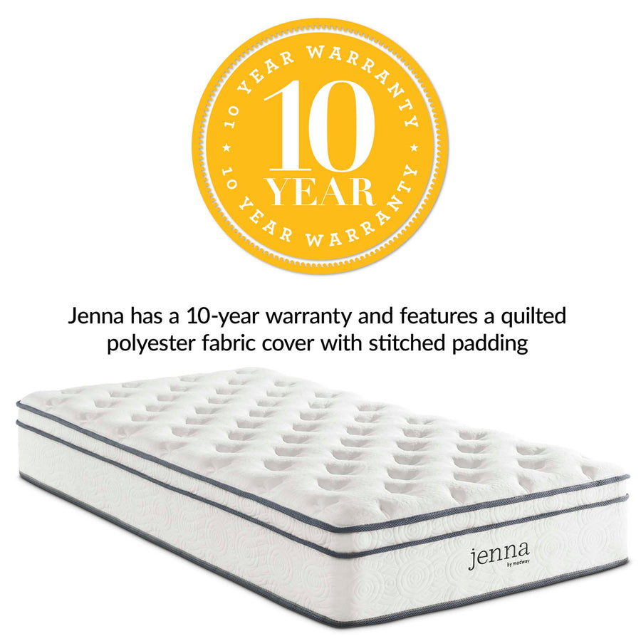 Aria 10" Innerspring and Foam Twin Mattress, Mattresses