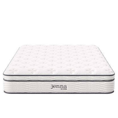 Jenna 10" Innerspring and Foam Full Mattress by Furniture for America