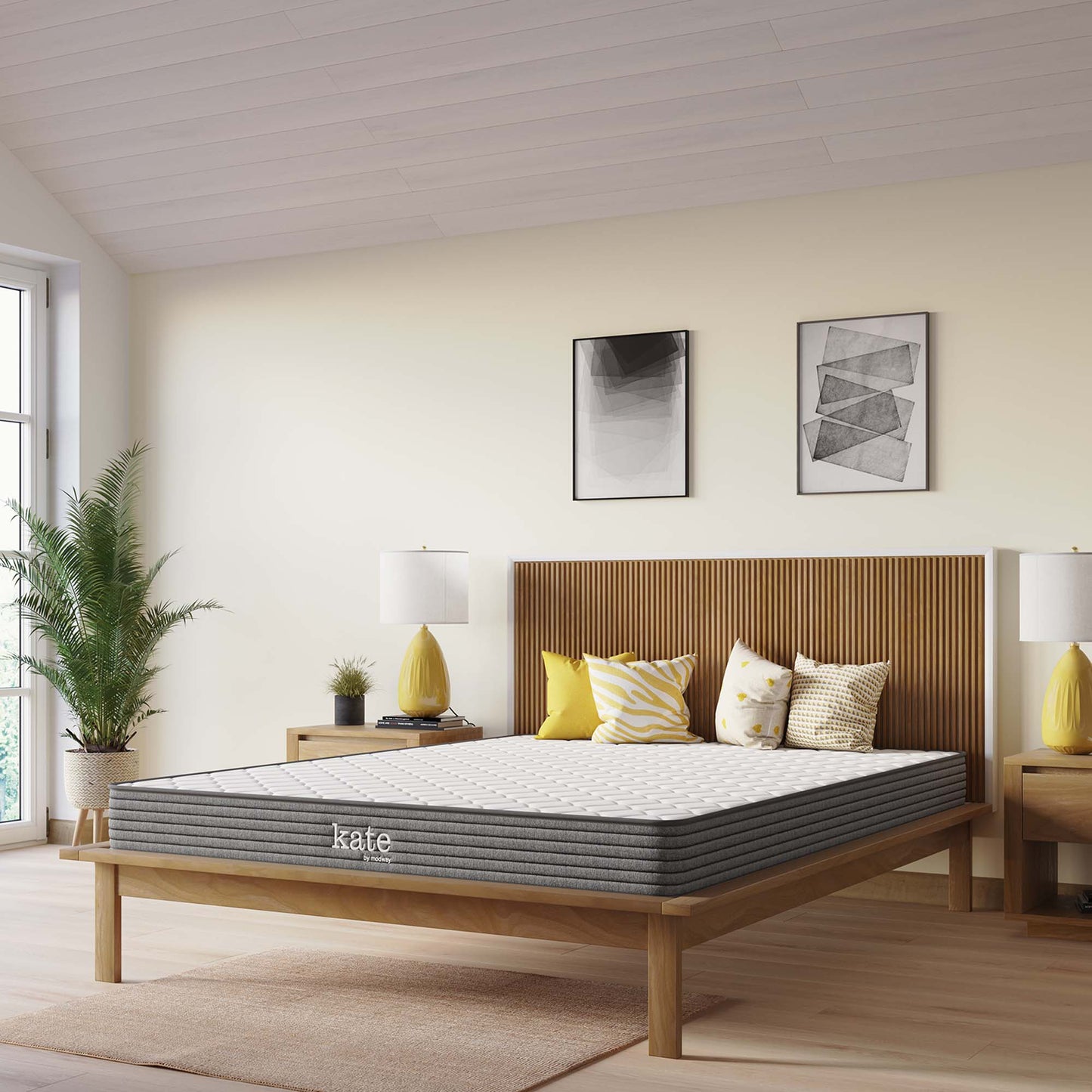 Kate 6" Queen Mattress by Furniture for America