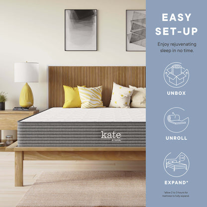 Kate 8" King Mattress by Furniture for America
