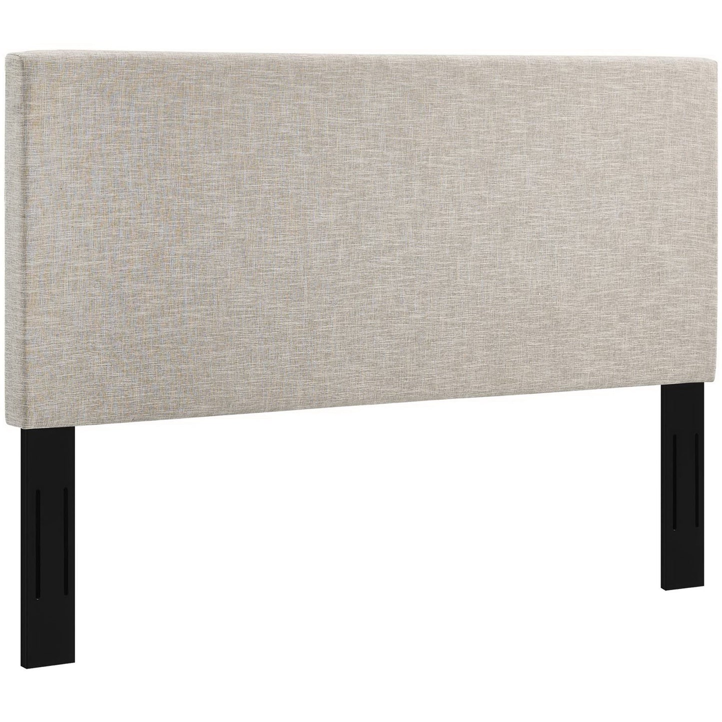 Taylor Upholstered Linen Fabric King and California King Headboard by Furniture For America