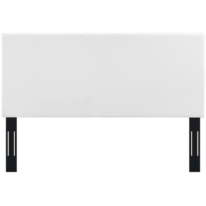 Taylor Upholstered Linen Fabric King and California King Headboard by Furniture For America