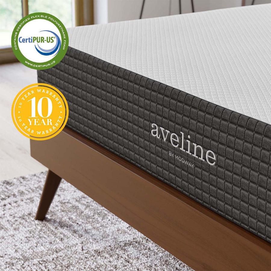 Juno 10" California King Mattress in White