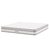 Aria 10" Innerspring and Foam California King Mattress in White