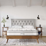 Aria 10" Innerspring and Foam California King Mattress in White