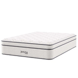 Aria 14" Innerspring and Foam Full Mattress in White