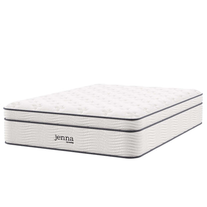 Jenna 14" Innerspring and Foam Full Mattress by Furniture for America