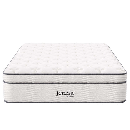 Jenna 14" Innerspring and Foam Full Mattress by Furniture for America