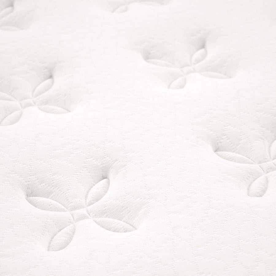 Aria 14" Innerspring and Foam Full Mattress in White