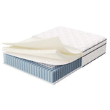 Aria 14" Innerspring and Foam Full Mattress in White