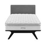 Aria 14" Innerspring and Foam Queen Mattress in White