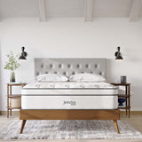Aria 14" Innerspring and Foam King Mattress in White