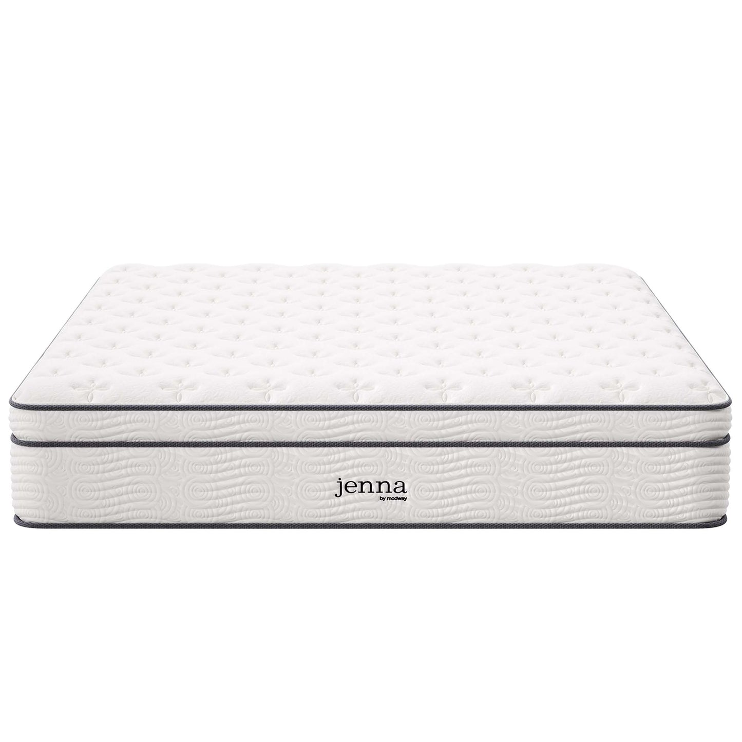 Jenna 14" Innerspring and Foam California King Mattress by Furniture for America