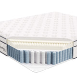 Aria 14" Innerspring and Foam California King Mattress in White