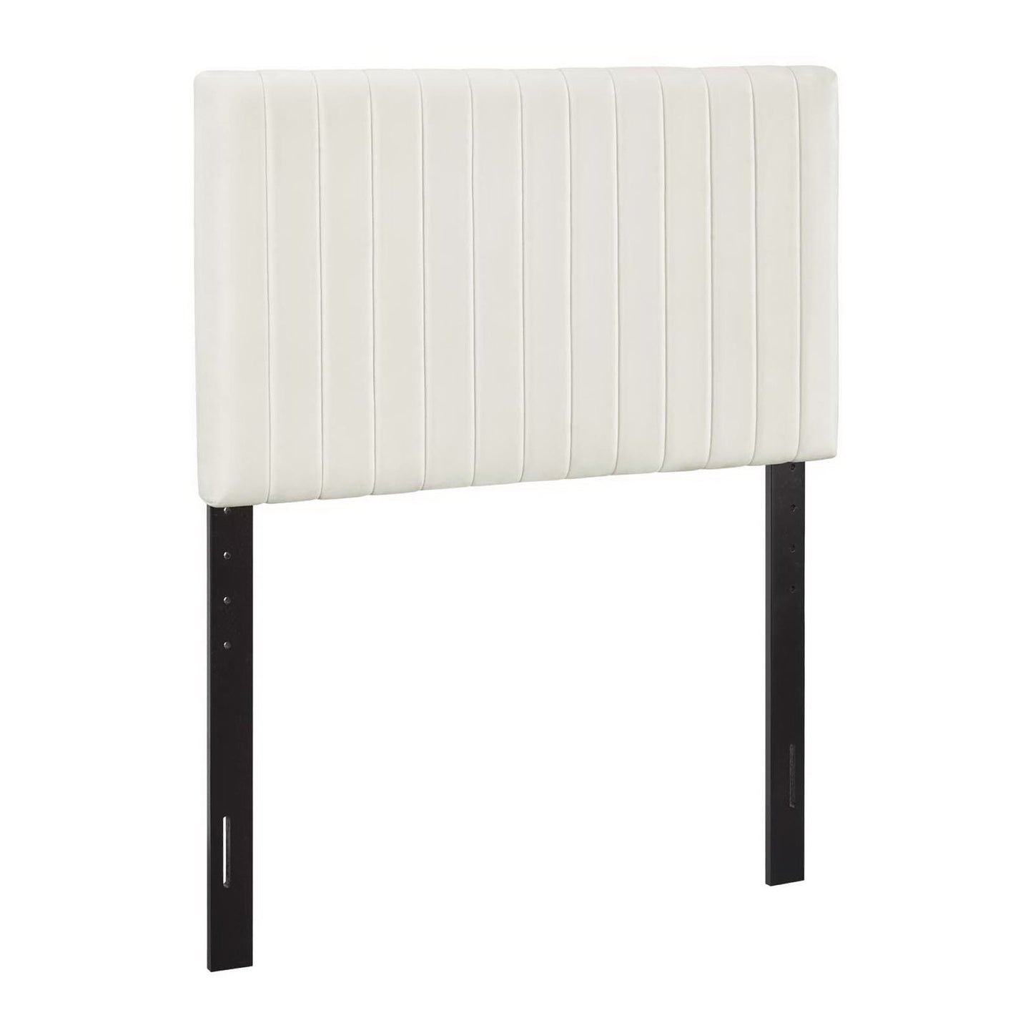Keira Performance Velvet Twin Headboard by Furniture For America