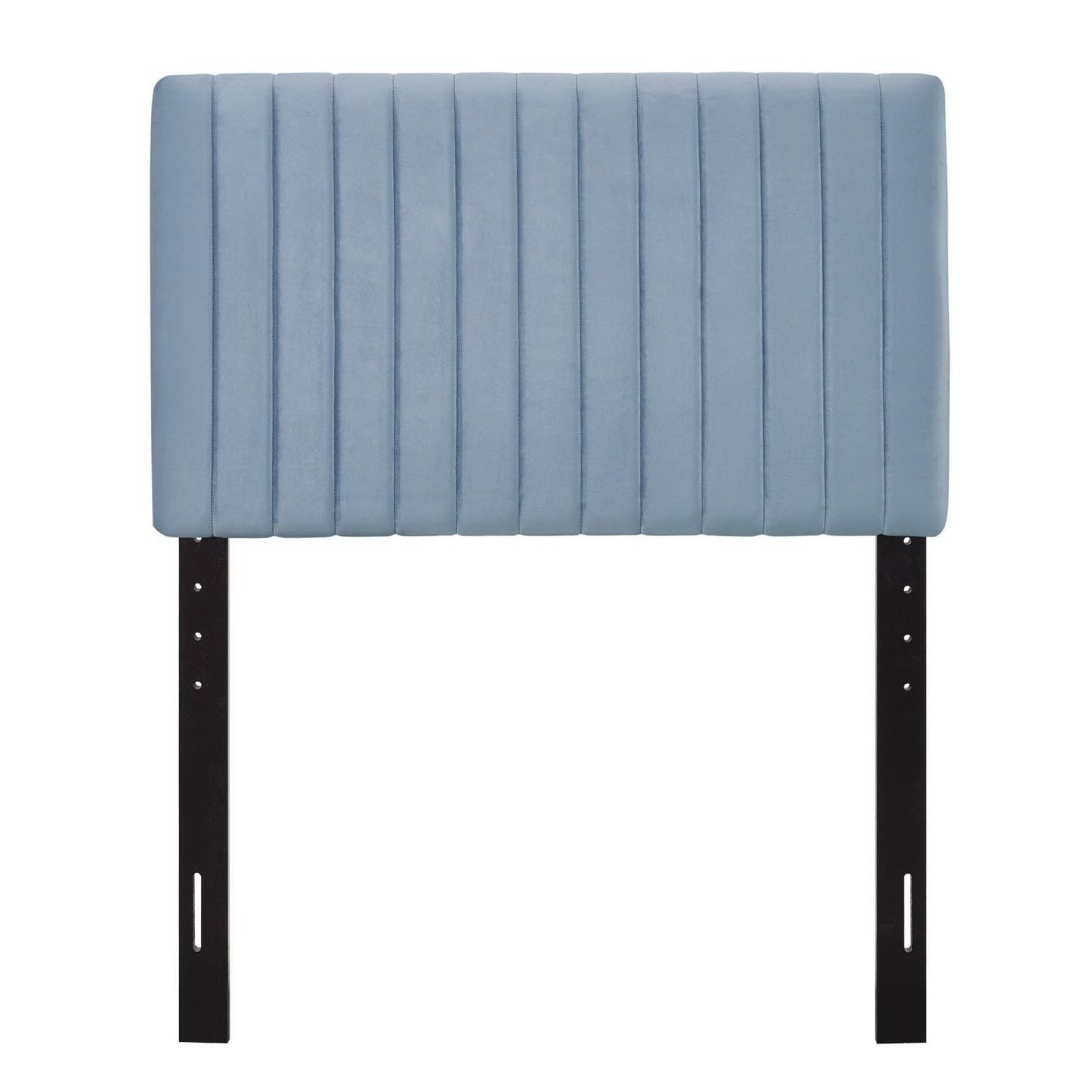 Keira Performance Velvet Twin Headboard by Furniture For America