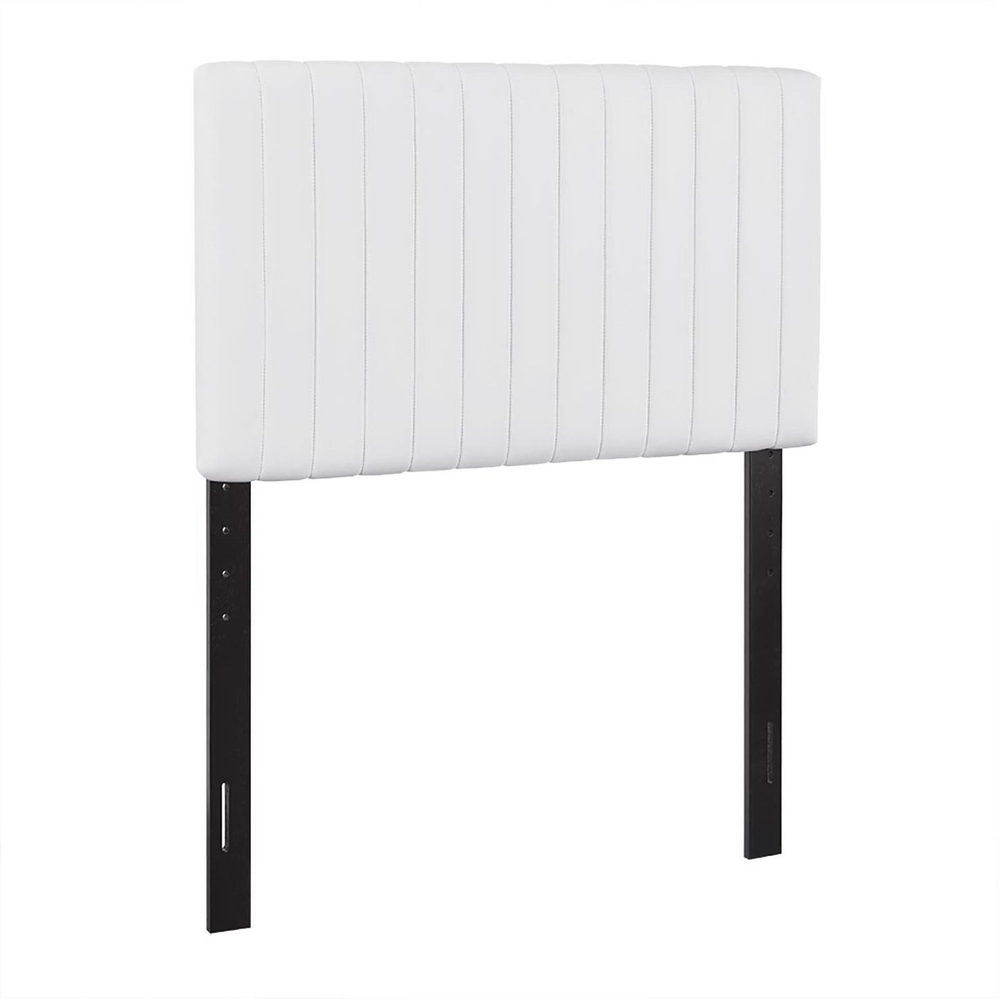 Keira Faux Leather Twin Headboard by Furniture For America