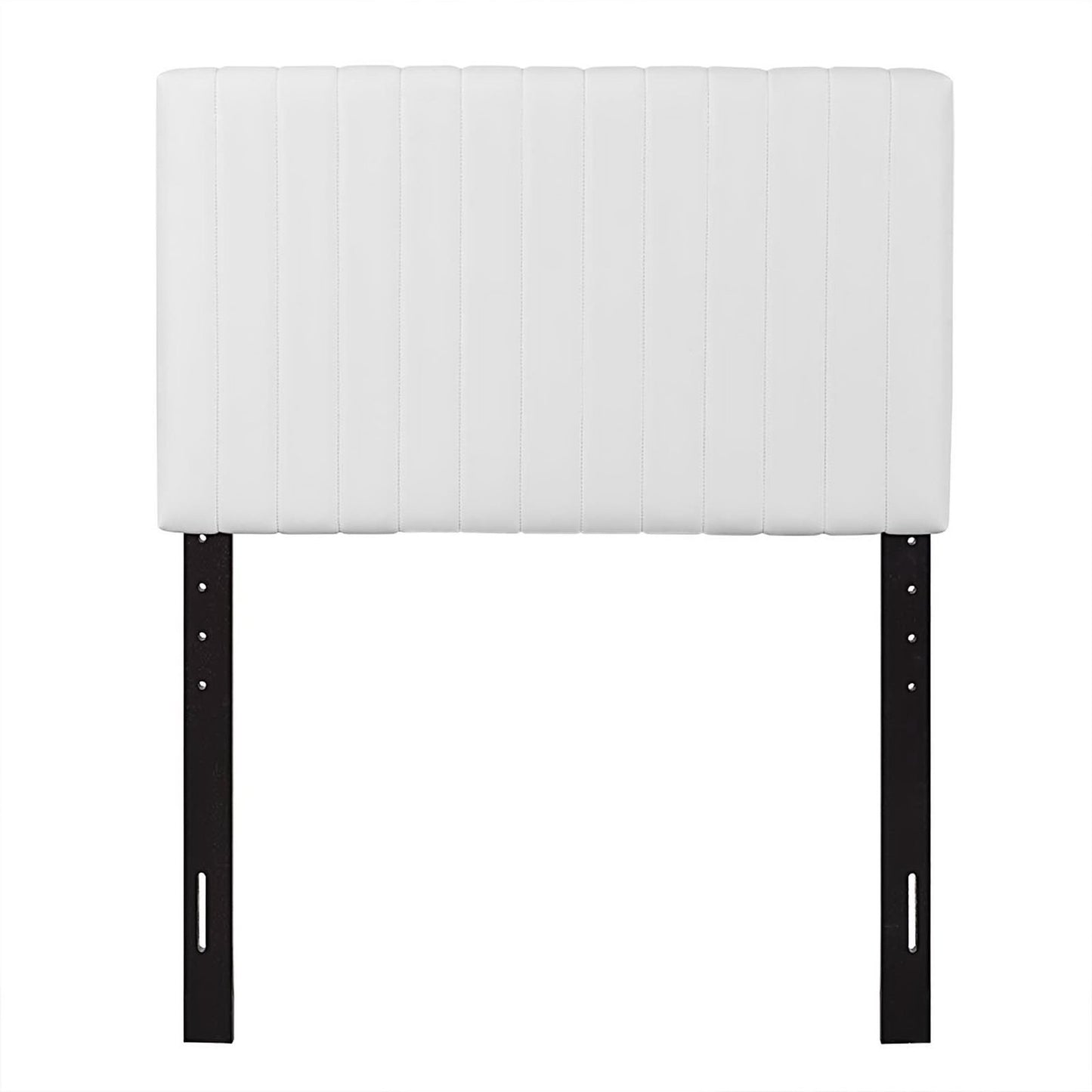 Keira Faux Leather Twin Headboard by Furniture For America