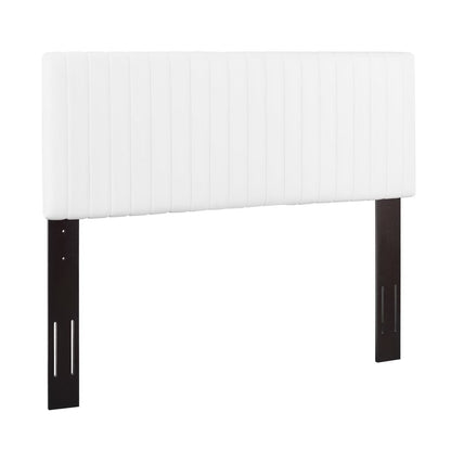 Keira Faux Leather Full / Queen Headboard by Furniture For America
