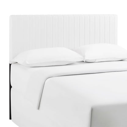 Keira Faux Leather King/California King Headboard by Furniture For America