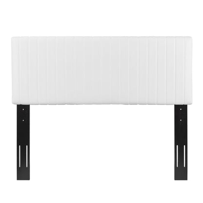 Keira Faux Leather King/California King Headboard by Furniture For America