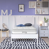 Aria 8" Innerspring and Foam Narrow Twin Mattress in White