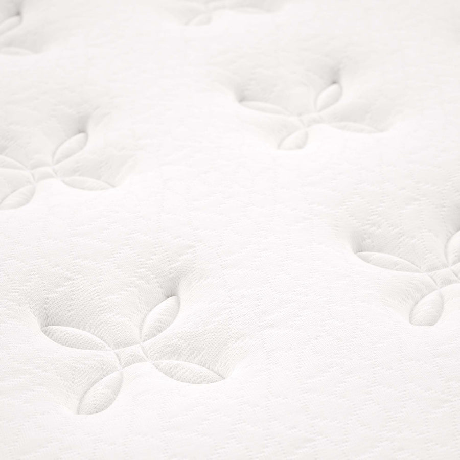 Aria 8" Innerspring and Foam Narrow Twin Mattress in White