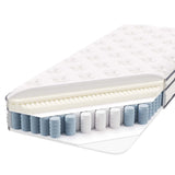 Aria 8" Innerspring and Foam Narrow Twin Mattress in White