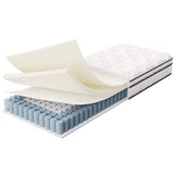 Aria 8" Innerspring and Foam Narrow Twin Mattress in White