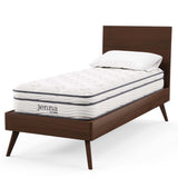Aria 8" Innerspring and Foam Narrow Twin Mattress in White