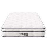 Aria 8" Innerspring and Foam Twin Mattress in White