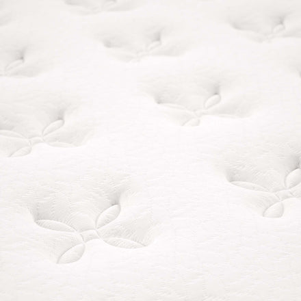 Jenna 8" Innerspring and Foam Twin Mattress in White