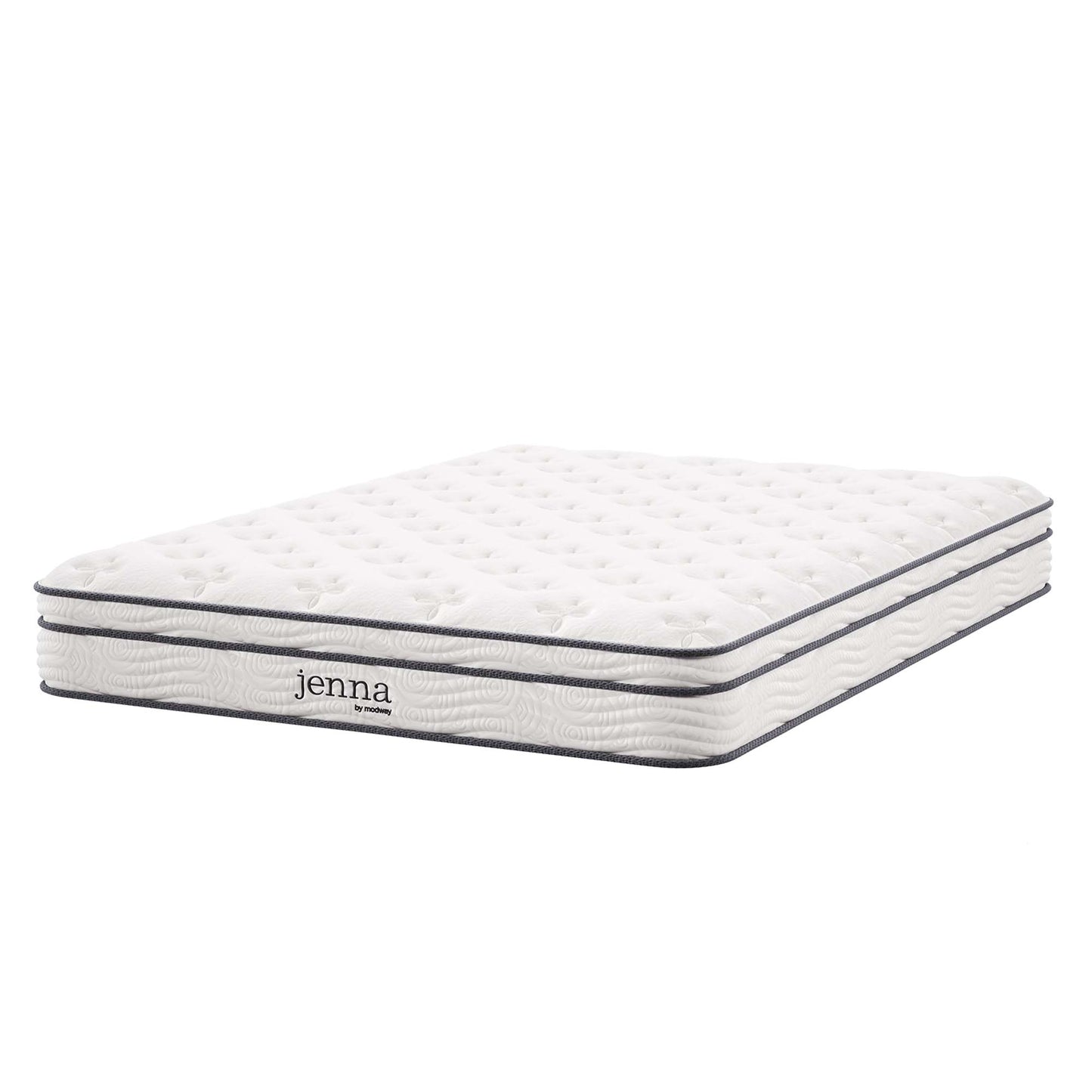 Jenna 8" Innerspring and Foam Full Mattress by Furniture for America