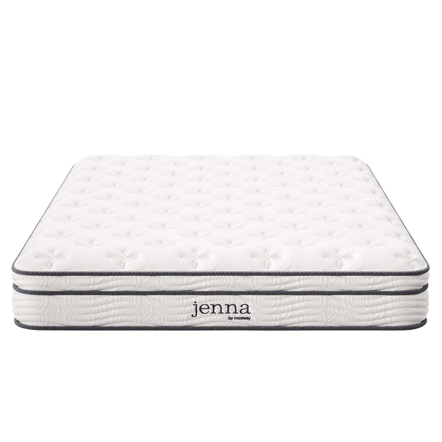 Aria 8" Innerspring and Foam Full Mattress in White