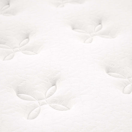 Jenna 8" Innerspring and Foam Full Mattress in White