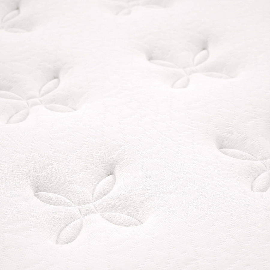 Aria 8" Innerspring and Foam Full Mattress in White