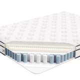Aria 8" Innerspring and Foam Full Mattress in White