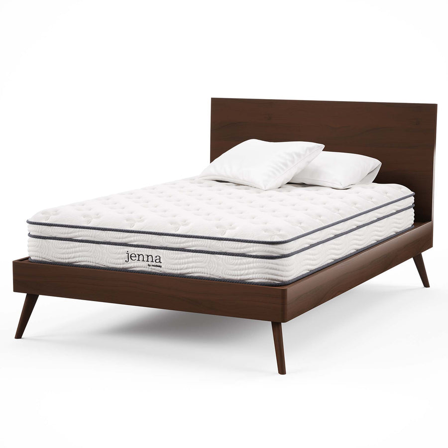 Aria 8" Innerspring and Foam Full Mattress in White
