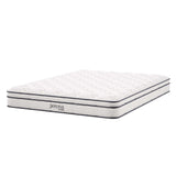Aria 8" Innerspring and Foam Queen Mattress in White