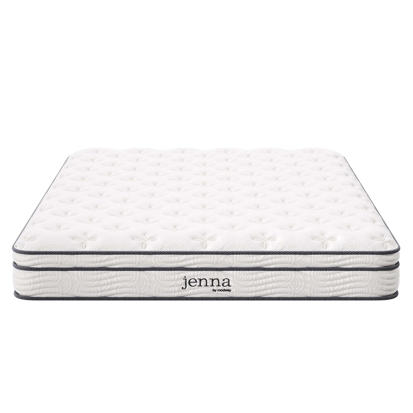 Jenna 8" Innerspring and Foam Queen Mattress by Furniture for America