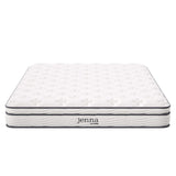 Aria 8" Innerspring and Foam Queen Mattress in White