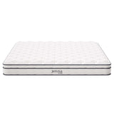 Aria 8" Innerspring and Foam King Mattress in White
