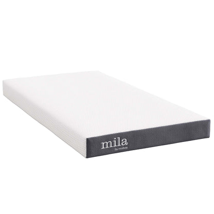 Mila 6" Narrow Twin Mattress by Furniture for America