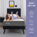 Birch 6" Narrow Twin Mattress in White