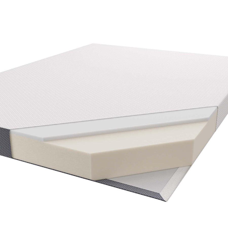 Birch 6" Narrow Twin Mattress in White