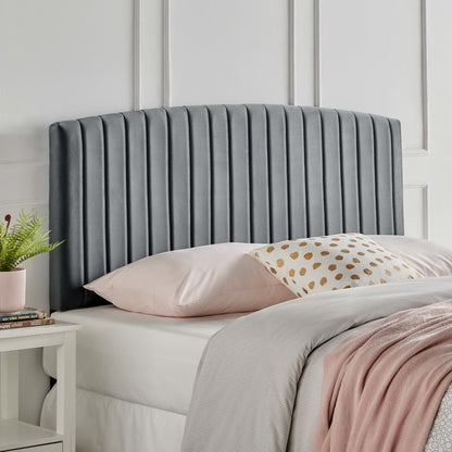Rebecca Performance Velvet Twin Headboard by Furniture For America