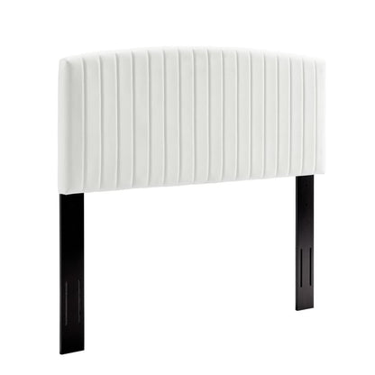 Rebecca Performance Velvet Full / Queen Headboard by Furniture For America