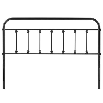 Sage Metal Twin Headboard in Black