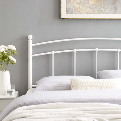 Abigail Metal Twin Headboard by Furniture For America