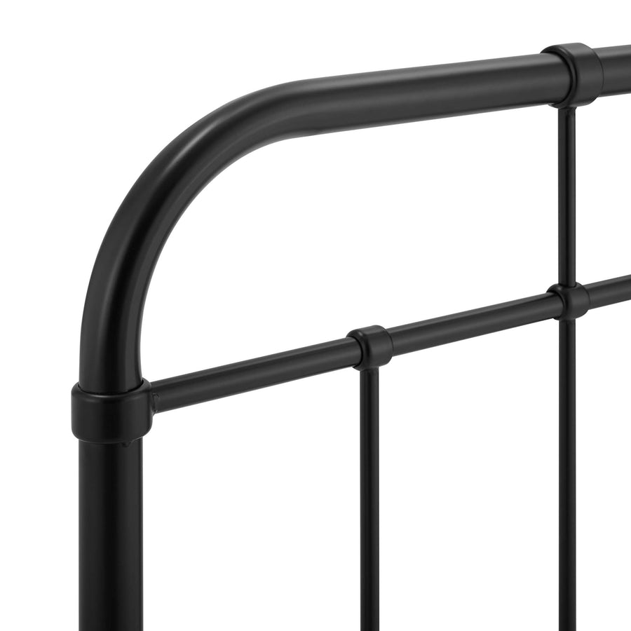 Chateau Metal Twin Headboard in Black